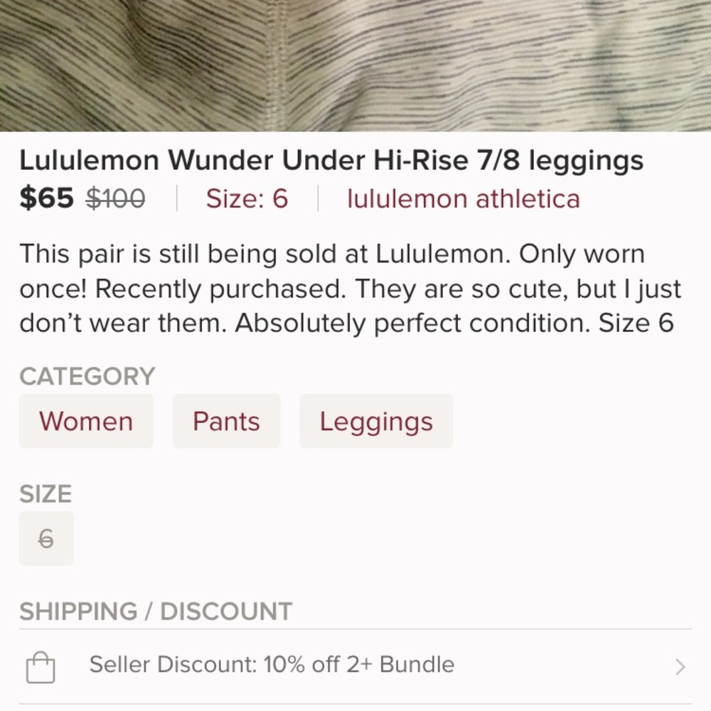 Lululemon leggings